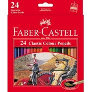 مداد رنگی کلاسیک فابرکاستل (24رنگ-مقوایی)