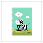 دفتر 40برگ دوخط سیمی فانتزی (کد290)