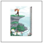 دفتر 80 برگ خط دار سیمی (کد 231)