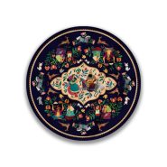 رومیزی تهمینه دایره